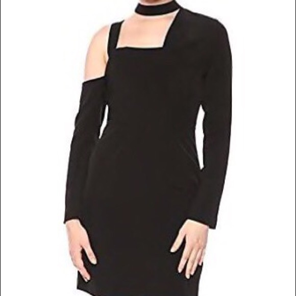 Finders Keepers The Message cut out Dress BLK XS - Picture 2 of 7